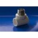The Politekus tee, polypropylene, d = 40 mm x 1 1/4 ", external thread