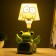 Froged lamp "Frog" E14 Green 15.5x13.5x30 cm Risalux