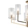 Suspended lamp 60W, 9XE14, 65.5x90 cm, French gold