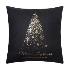 Чехол на подушку Этель "Merry Christmas", 40*40 см, 100% полиэстер, велюр