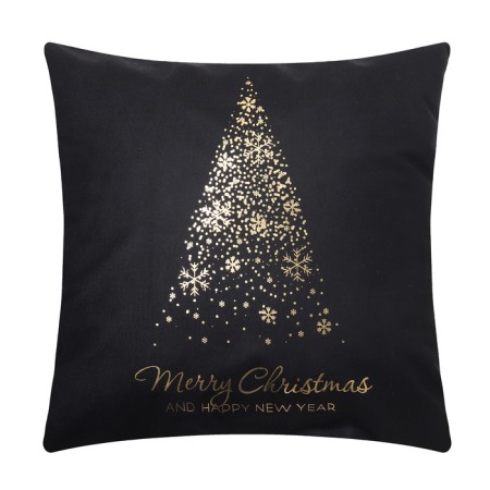 Case on the pillow Ethel "Merry Christmas", 40*40 cm, 100% polyester, velor