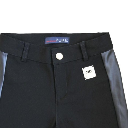Pants for girls, height 164 cm, black color-1