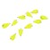 Cargo bullet-excentric painted pissy Yaman 10 pcs., 24 g, yellow
