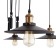 Kandela chandelier 5x40W E27 Black 118x118x129 cm Bayerlux