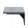 Santa mourning marble tabletop 805x35x450 cm, color granite gray