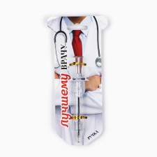 Handle funny Blood blue paste 