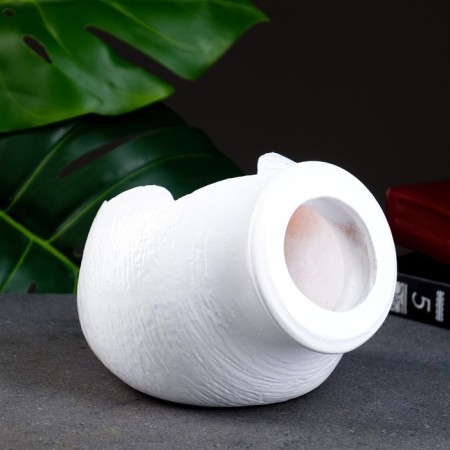 Figure pot "Amphora" white, 21x14x12 cm-2