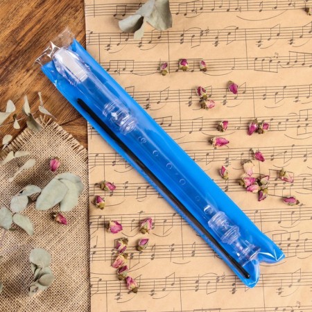 Music Life Blockflate, 8 holes, German system, white-5
