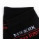 Male socks "man is always right", the color is black, size 25