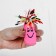 Funny face "Eyes with cilia", Mix color
