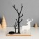 Summary metal, wood on 1 candle "Deer by wood" d = 4 cm 6x19x23.5 cm