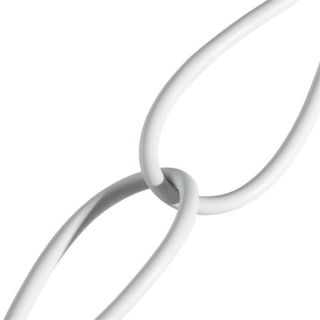 Baseus cable, Lightning - USB, 2.4 A, TPE braid, 1 m, white-4