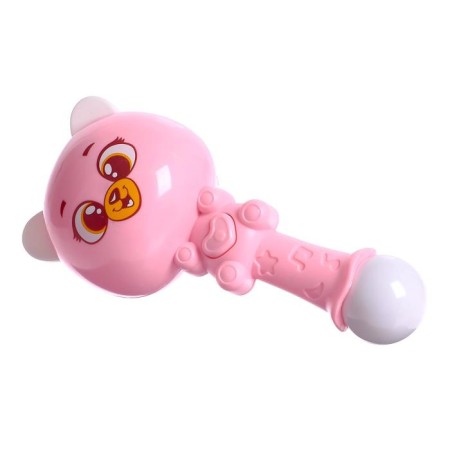 Musical toy "Cute Bear", sound, light, pink color-1