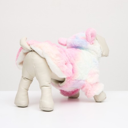 Bunny jacket with a hood, size XS (DS 20, Osh 12.5 cm, og 30cm), pastel-3