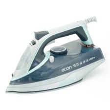 Iron ECON ECO-BI2602, 2600W, ceramic sole, 450 ml, color gray-turquoise