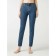 Women's jeans with a high landing CONTE Elegant Slim, size XL, color authentic blue