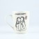 Gift set of "best friend": a mug 310 ml, spoon
