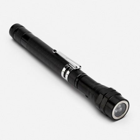 Telescopic lamp with a magnet, LR44 4 pcs, 3 diodes of 0.5 W, 56.5 cm
