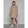 Coat insulated winter female, size 50
