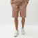 Men's shorts Minaku: Casual Collection Man Beige color, river 46
