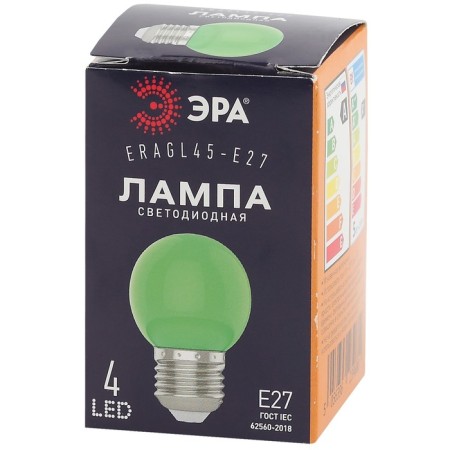 LED LED era Belt "Shar", 1 W, E27, 10 lm, 3000k, glow warm white-3