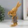 Souvenir Polystone "Mom Bunny with Zichonko" 10x6x18.5 cm