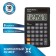 Brauberg PK-865-BK pocket calculator, 8-bit, 120 x 75 mm, double power, black