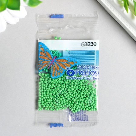 Бисер Чехия "Preciosa" 5г 10/0 (53230)-3