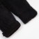 Female mittens, black color, size 7-8