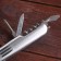 Swiss knife "Osiris" 8B1, on the handle 3 strips, chrome