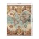 The tablecloth “Renaissance map”, rectangular, Saten, size 145x180 cm