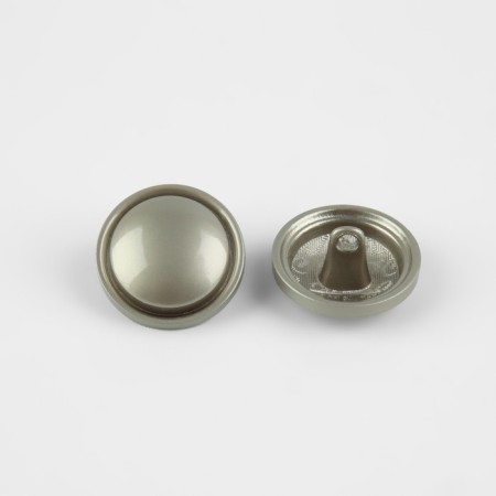 A set of metal buttons on the leg, d = 18 mm, 4 pcs, matte, silver color-2