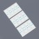 Tipes for makeup to correct the oval of the face, set - 12 pcs