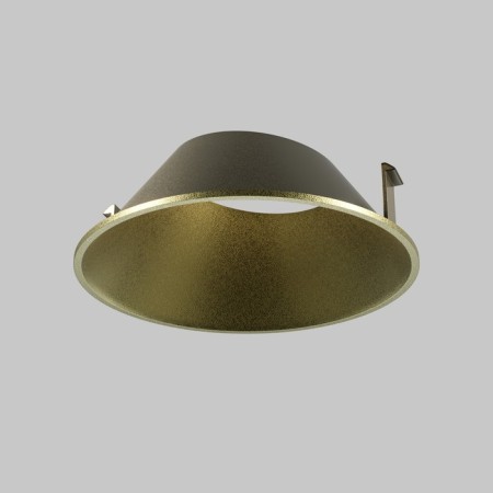 A decorative frame frame for the Wise series, 49x49x18 mm, matte gold-1