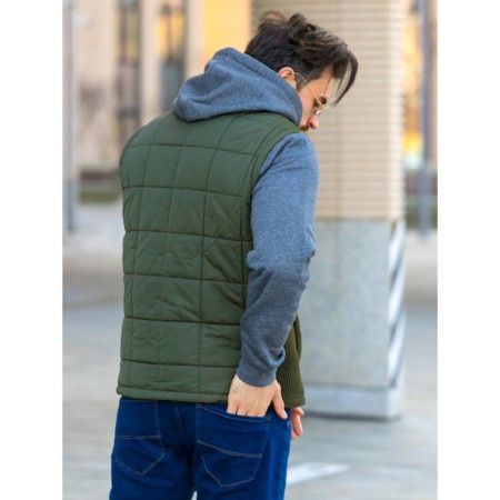 Male ise vest, size 52, khaki color-4