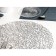 Serving napkin on the table "Manifik", d = 38 cm, silver color
