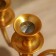 Jnii aluminum candlestick for 5 candles 18x18x35 cm