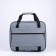 Road bag with lightning, 2 outer pockets, long belt, gray color