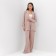 Female set (shirt, trousers, top) KAFTAN "Base" size 42, powder