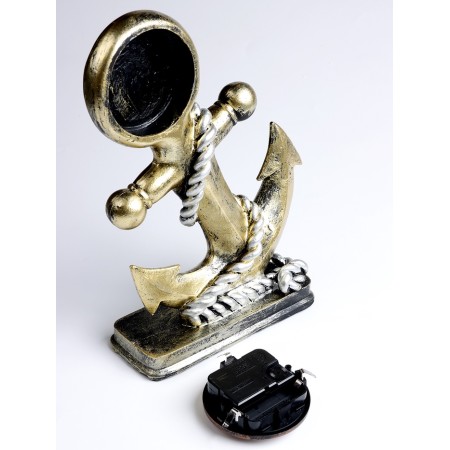 Table interior watches "anchor", on batteries, 18 × 7 × 27 cm, D-8 cm-3