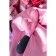 Massager 3 in 1 Eromantica Ornella, pink color, silicone, 21.5 cm