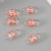 Acrylic Social Suspension "Candy. Strawberry ice" 3.2x1.5x1 cm