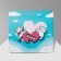 Icons-strips "Koto-Angels" puzzle, colored in ferrous metal
