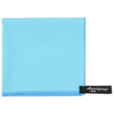 Microfiber towel, size 76x152 cm, blue color-2