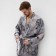 Home robe KAFTAN "Dragon", r.52-54. grey