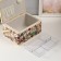 Casket for needlework "Plush cubs" 19x26x14.5 cm