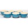 Elrington Saletniks set “Airgraph. Sea evening ", 14 cm, 750 ml, 6 pcs