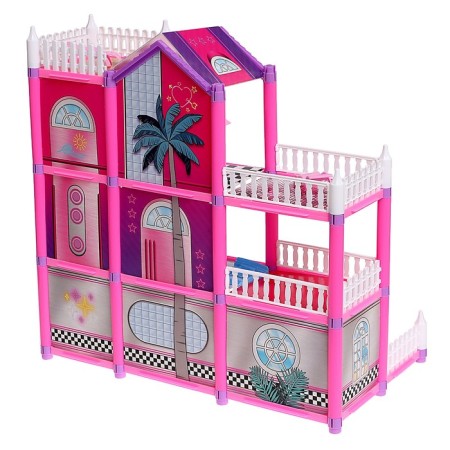Puppet house "Bright Dream", with accessories-10