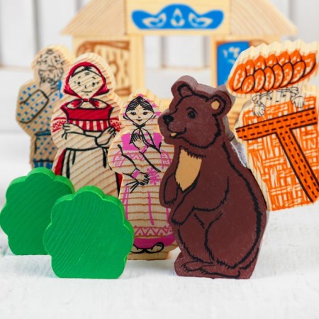 Designer "Tales. Masha and the Bear ", 17 details-7
