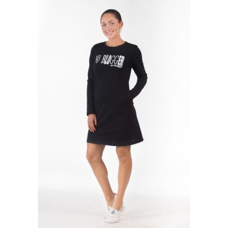 Women's tunic NO Blogger, size 50, black color-2